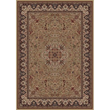 CONCORD GLOBAL 10 ft. 11 in. x 15 ft. Persian Classics Isfahan - Gold 2031T